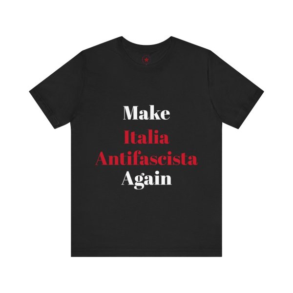 Make Italia Antifascista again Unisex anti-fascist Jersey Short Sleeve Tee